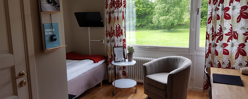 A room at the course location